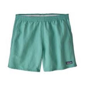 Patagonia Women's Barley‎ Baggies™ Shorts - 2” Green size Large nwt